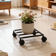 ALLGOODS Heavy Duty Plant Dolly, Heavy Duty Cast Iron Rolling Plant Stand, Dolly Movable With Caster