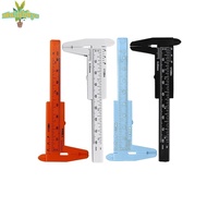 [Mulitibuys] 80mm Mini Plastic Sliding Vernier Caliper Gauge Measure Tool Ruler Micrometer