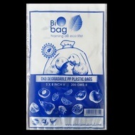 BIO BAG PP PLASTIC BAGS 5” X 8” | plastik bungkus lutsinar | pp plastik bag
