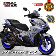 Decal Aerox Alpha Full Body Stiker Aerox CX 2025 Keren Striping Aerox Alpha Cx 2025 Variasi Decal Ae
