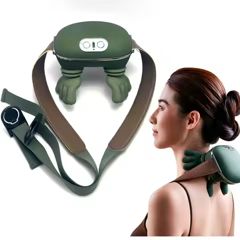 Master Hand Neck & Shoulder Massager Cervical Spine Massager Bionic Finger Heated Neck & Shoulder Ma
