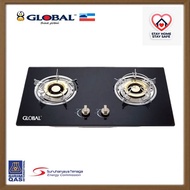 GLOBAL GLASS HOB DOUBLE BURNER MD:GLGH-222