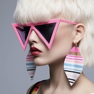 [Saror]New Trendy Irregular and Exaggerated Sunglasses Personality Fashion Glasses