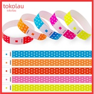 Bulk Wristbands Event Wristbands 100 Pcs Star Disposable Wristbands Waterproof Sweat-proof for Event