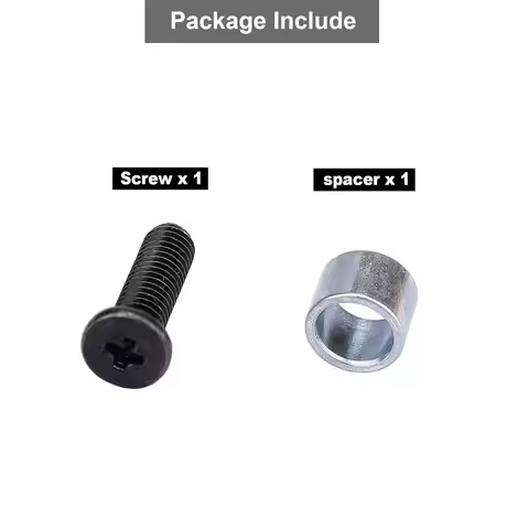 1Pcs PS5 SSD Screw and 1Pcs Ring Replacement for PS5 Console Solid State Drive