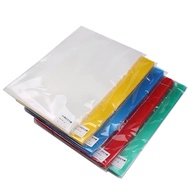 10 PCS L Shaped Folder Clear File Folder A4 Size/File protection cover