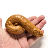 Squishy Anti Stress Ball Realistic Brown Grab Dirt Shape Medan