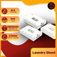 【173 Live Channel】Eco-Friendly Super Condensed Laundry Detergent Sheets Ezymaid Laundry Sheet 洗衣片