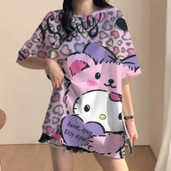 Cute HELLO KITTY Oversize Unisex Jersey Loose Football JERSEY Sports Jersey Streetwear