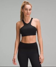 Shine Racerback Train Bra black Medium Support, A/B Cup