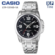 Casio นาฬิกาข้อมือผู้หญิง สายสแตนเลส รุ่น LTP-1314D-1A ของแท้ประกันศูนย์ CMG
