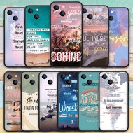 Soft Case Cover Silicone Phone Casing Samsung Galaxy A14 5G A21S A22 5G A22S Bible Verse Jesus Christian 680G4