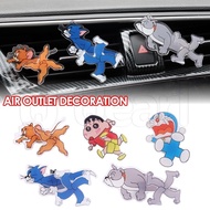 Rotatable Car Air Outlet Decoration Clip - Cartoon Acrylic Air Freshener Decor - Funny Car  Tom and 