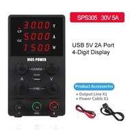 เครื่องจ่ายไฟ DC Power Supply เครื่องควบคุมแรงดันไฟฟ้า DC 30V 10A สำหรับชาร์จแบตเตอรี่ eletronics 24