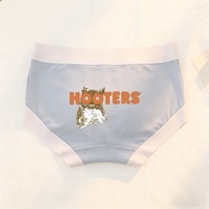 Hooters Owl Logo Women's Light Blue Underwear With White Trim