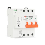 E Life Smart Store Tuya Smart Circuit Breaker 3P WIFI Metering Circuit Breaker Smart Life Remote Con