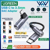 Smartphone Audio Converter Type clC to Aux 3.5mm DAC CHIP UGREEN