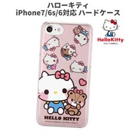 Sanrio 日本正版 Hello Kitty 透明 iphone7 /6s / 6 case 手機殼 硬殼