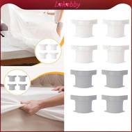 [Lohobby] 4 Pieces Sheet Holders Keepers No More Loose Bedding Secure Lock Fasteners
