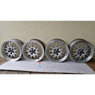 Japan Used Sport Rim - BBS MESH Forged 16 X 6.5jj Offset +55 PCD100 x 5H (SUBARU Legacy Impreza Genu