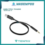 Type C to 3.5mm AUX Cable TECNIX CBL-117 1m – Original Type-C to 3.5mm Jack Audio Cable