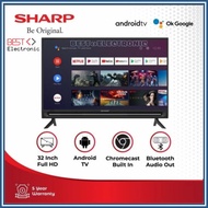 Sharp LED TV 32 Inch 2T-C32EG1i Android Smart TV Digital 32EG1i