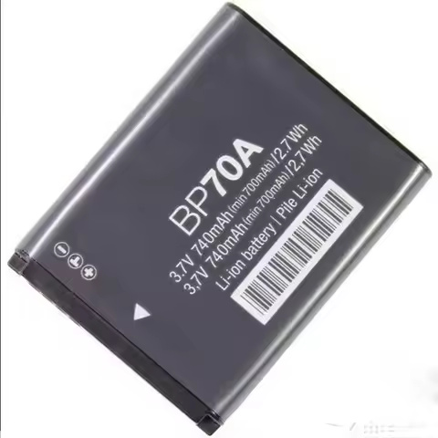 BP70A Li-ion Battery for Samsung ES65 ES70 ES73 ES75 ES80 PL120 PL170 ST60 ST70 ST700 WB50F WB32 ST8