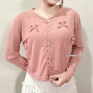 Cirebon cloth - Lavinia Cardigan Pita Coquette - Cardigan Coquette - Cardigan Knit - Cardigan Pita
