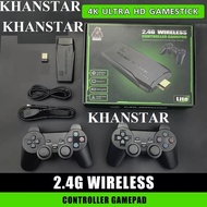 Video Game Console 2.4G Double Wireless Controller Game Stick 4K 10000 games 64GB Retro games