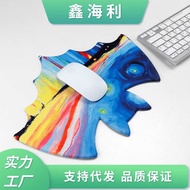 G09 Bat Mouse Pad Silicone Dirt-Resistant Medium Color Painting Creative Cute Notebook Game Office G