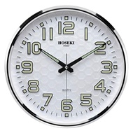Elegant Luxury Wall Clock / Round Designer Luminous Wall Clock HOSEKI H-9138