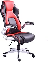 MAODOXIANG PU Leather Executive Racing Style Bucket Seat Office Desk Chair Task Modern Swivel Comput