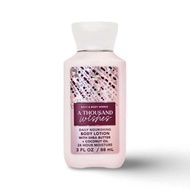 BBWช๊อปไทย A THOUSAND WISHES Travel Size Daily Nourishing Body Lotion 88ml โลชั้นบำรุงผิวกาบกลิ่น A