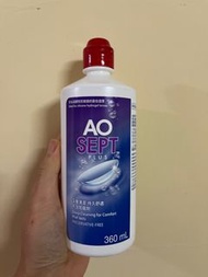 AO Sept 洗con水 contact lens care solution