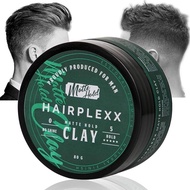 HAIR PLEXX CLAY - Organic clay hair wax, professional hair styling MASC - Hair Clay with Matte Finis