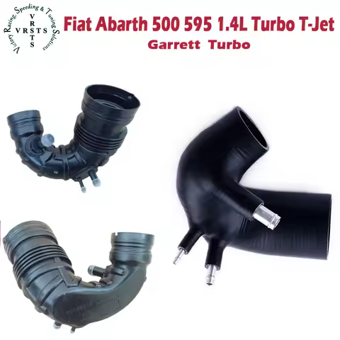 3PLY For Fiat Abarth 500 595 695 T-JET Garrett Engine 1.4L Car Accessories Silicone Air Intake Inlet