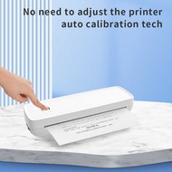 Mini printer printer Small Household A4 Thermal printer Wireless Can Connect Mobile Phone Printing H