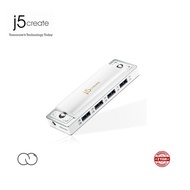 J5 Create USB 3.0 4-PORT HARMONICA HUB / WHITE / AC Adapter / JUH345WE