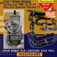 PAKET PROMO ORIGINAL Karburator Karbu Carbu Keihin PWK 28 30 32 34 PWK28 PWK30 PWK32 PWK34 Plus Gas