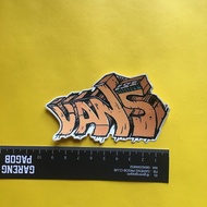 Vans Wood Sticker