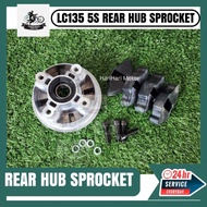 YAMAHA LC135 5Speed LCV2 5S 55C Sprocket Hub Standard Hub Spocket Std Pnp Y15 Combo 4Hold