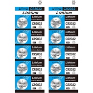 (1 PC/5PC) CR2032 Battery 3 Volt Coin & High Capacity Button Cell & Long-Lasting CR2032 Lithium Batt