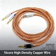 16Cores 3.5 4.4mm 4 pin Xlr Headphone Cable For Hifiman Sundara Ananda HE1000se HE6se he400i he400se