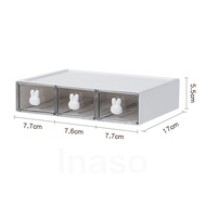 Inaso Rak Alat Tulis Kantor Organizer Meja Rias Tempat Make Up Kosmetik Storage Desktop Drawer Peral
