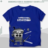 Assasino Anomali Brainrot Cappuccino Kids T-Shirt I Distro Clothes for Boys and Girls (0-10 Years) -