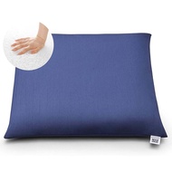 Airweave Cushion, Navy, Medium Size, Washable, Dimensions: 46 cm x 46 cm x 9 cm, Model 4-265031A-NV-