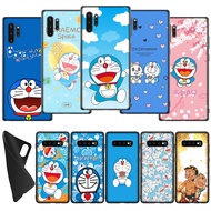 XK22 Doraemon Soft silicone Case for Samsung A6 A8 A6+ A8+ Plus A7 A9 2018