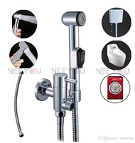 2015 NEW Multifunction Pressurized Bidet Spray Gun Bathroom washing machine Toilet ABS Bidet Spray