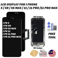 LCD SCREEN DISPLAY FOR I PHONE X / XR / XS / XS MAX / 11 / 11 PRO / 11 PRO MAX (AA Quality)