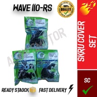 SC- W110 /RS Wave 110 RS Skru Body Set / Screw Body Cover Set [Full Set] - Skru Cover RS W110/ Screw